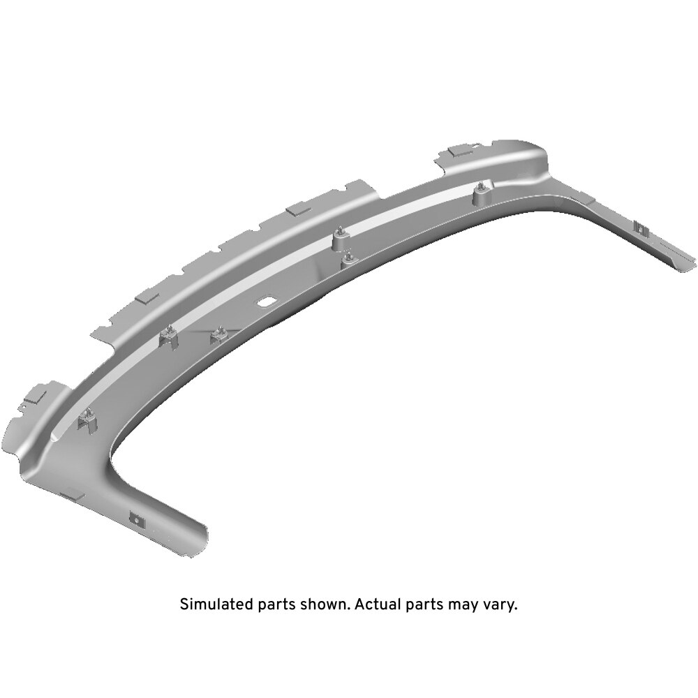 GM Genuine Parts Folding Top Number 1 Bow Garnish Molding