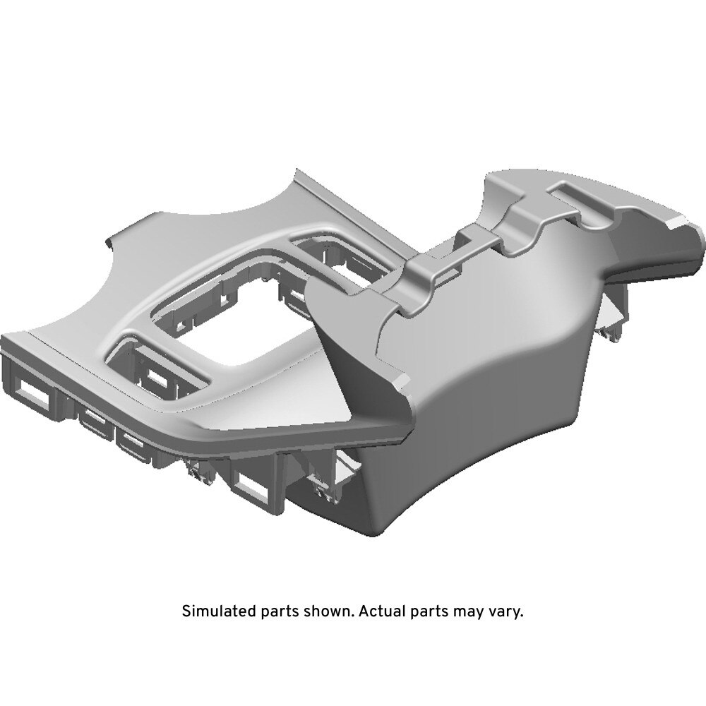 GM Genuine Parts Jet Black Front Floor Console Trim Plate