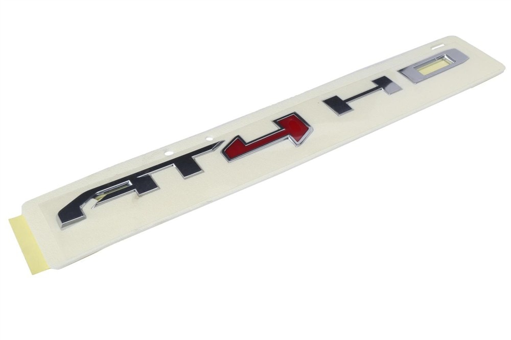 GM Genuine Parts Chrome Front Driver Side Door Marketing Name Plate