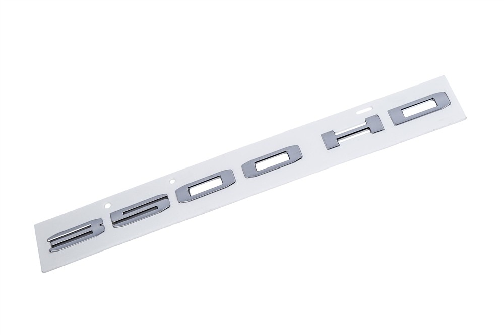 GM Genuine Parts Chrome Front Side Door Weight Class Name Plate