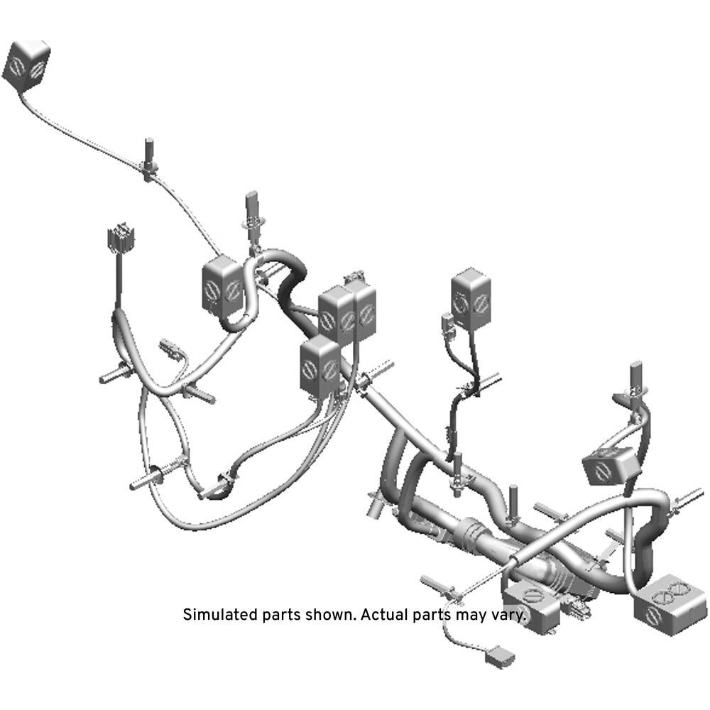 GM Genuine Parts Front Floor Console Wiring Harness