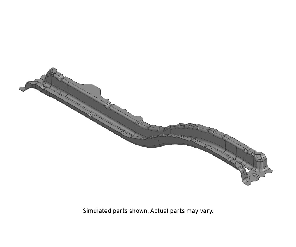 GM Genuine Parts Passenger Side Rear Compartment Floor Panel Rail