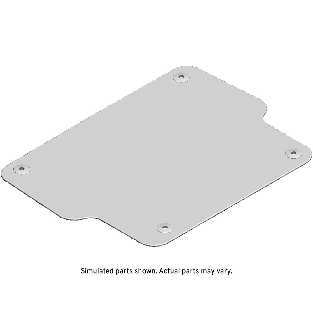 GM Genuine Parts Jet Black Rear Compartment Floor Panel Track Partition Slide