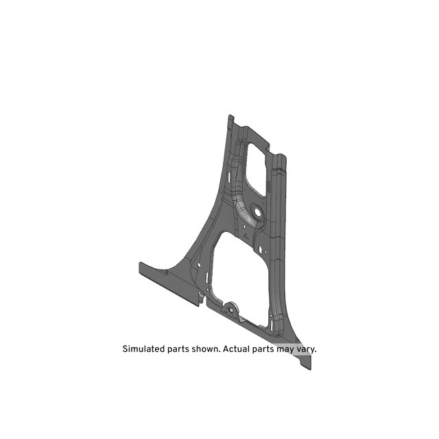 GM Genuine Parts Passenger Side Center Pillar Inner Lower Panel