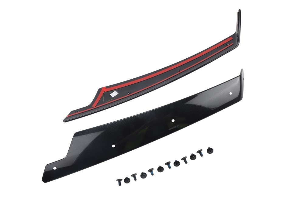GM Genuine Parts Carbon Flash Metallic Rear End Spoiler Extension