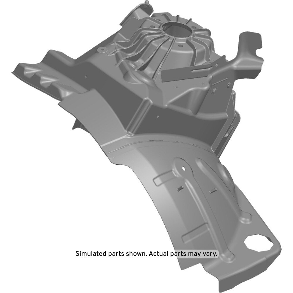 GM Genuine Parts Front Driver Side Wheelhouse Panel