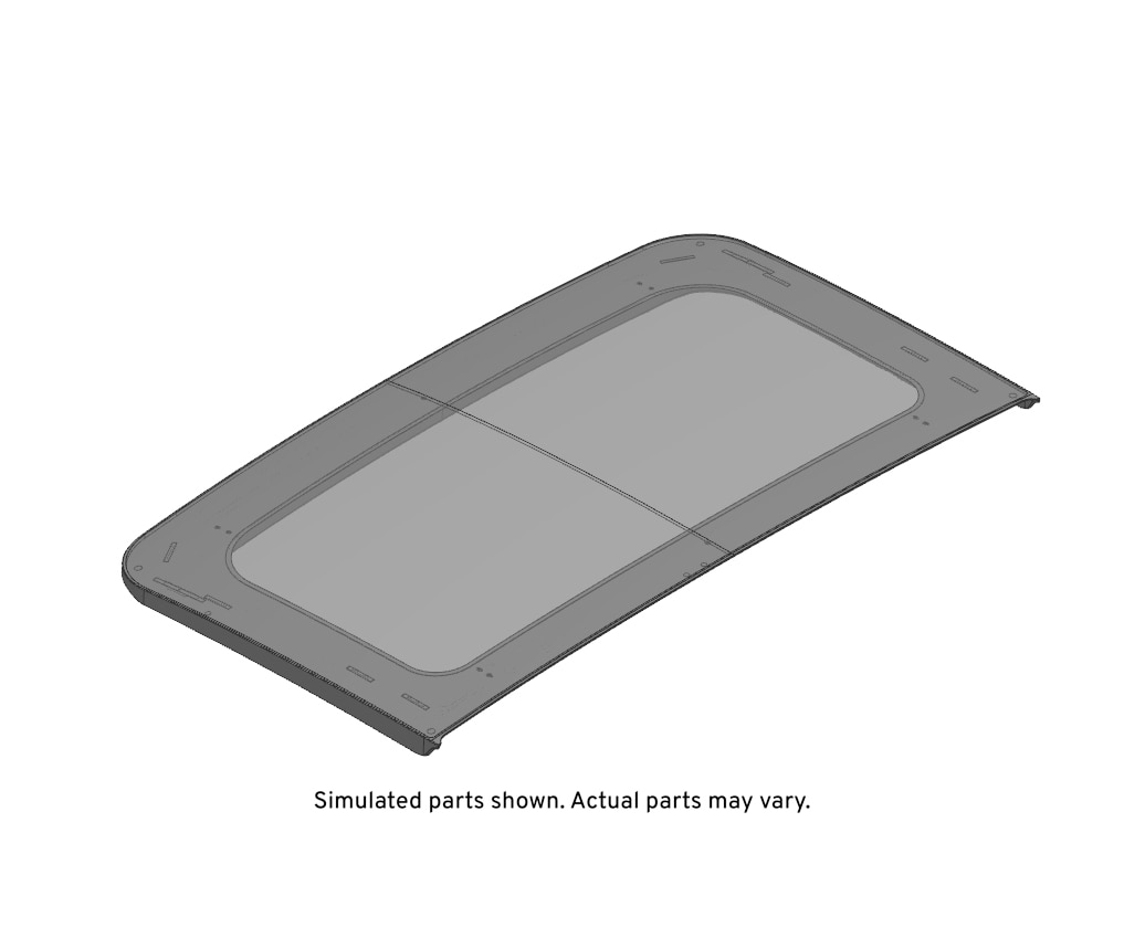 GM Genuine Parts Sunroof Window
