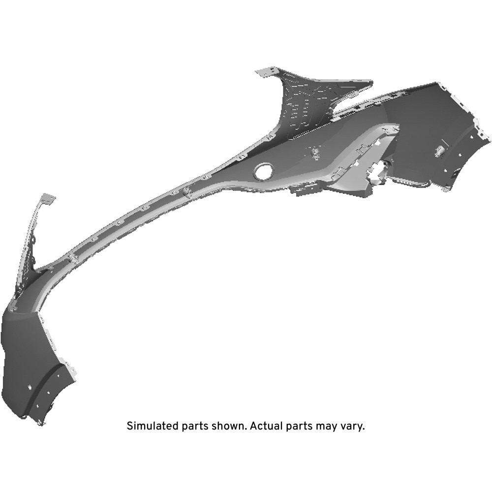 GM Genuine Parts Primed Front Bumper Upper Fascia