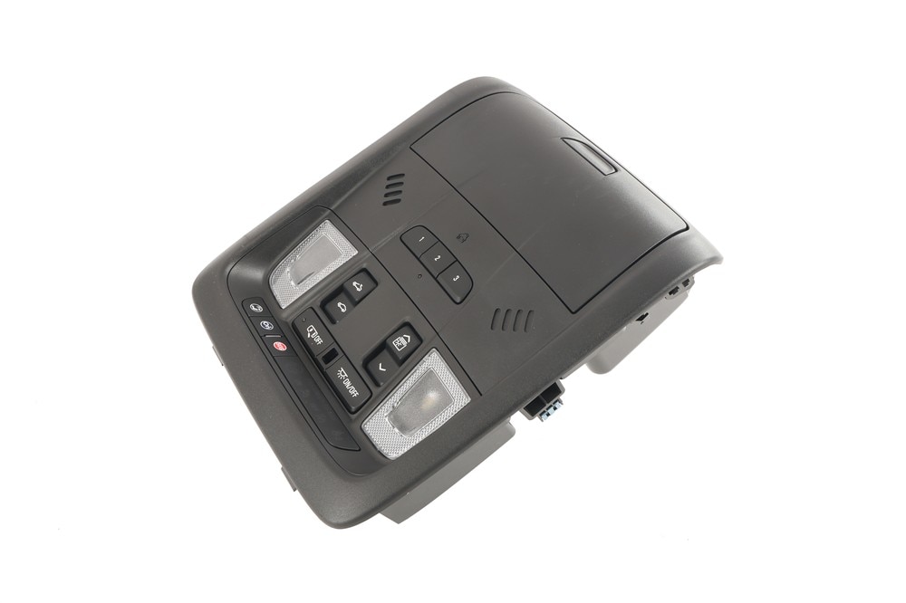 GM Genuine Parts Jet Black Roof Console