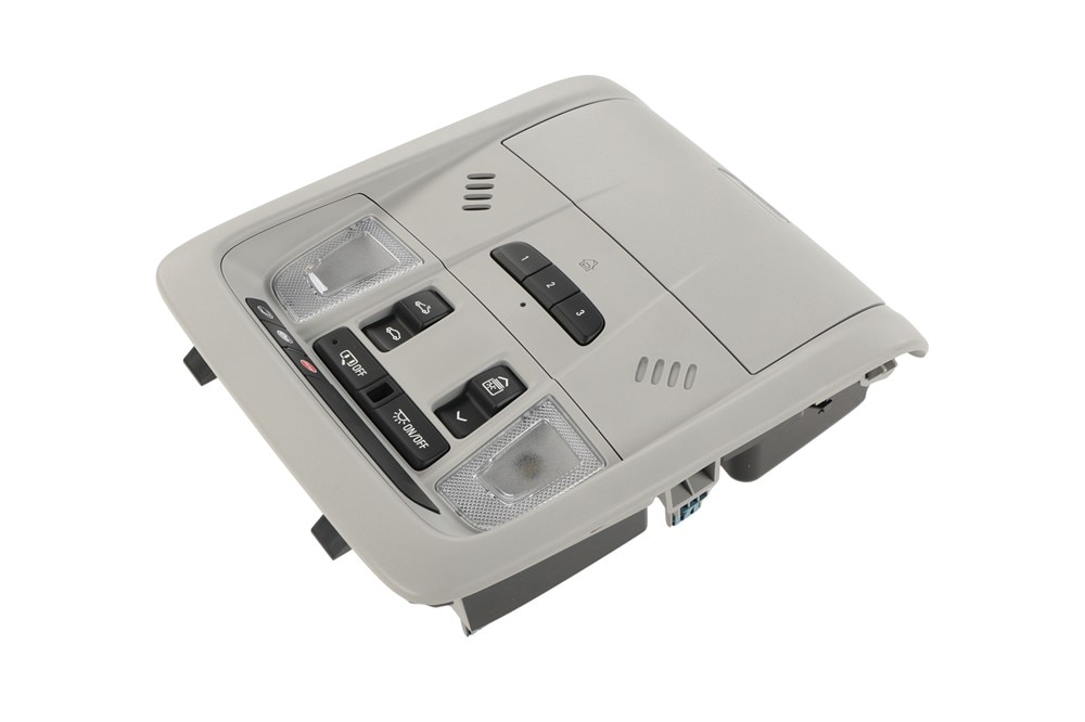 GM Genuine Parts Light Ash Gray Roof Console