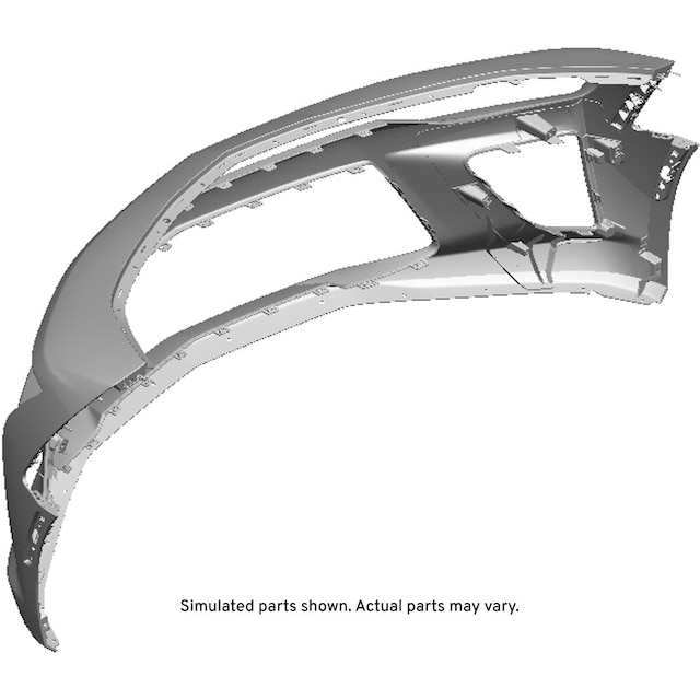 GM Genuine Parts Front Upper Bumper Cover