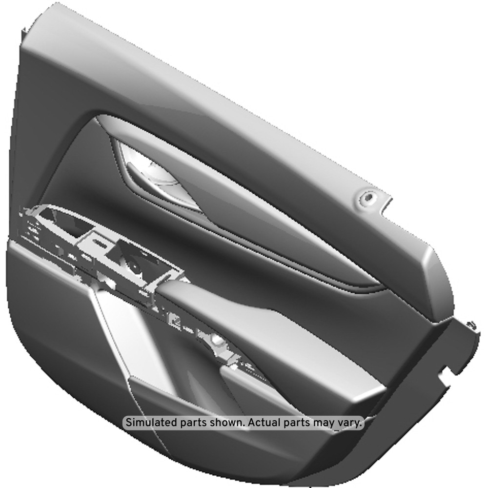 GM Genuine Parts Shale Rear Passenger Side Door Trim
