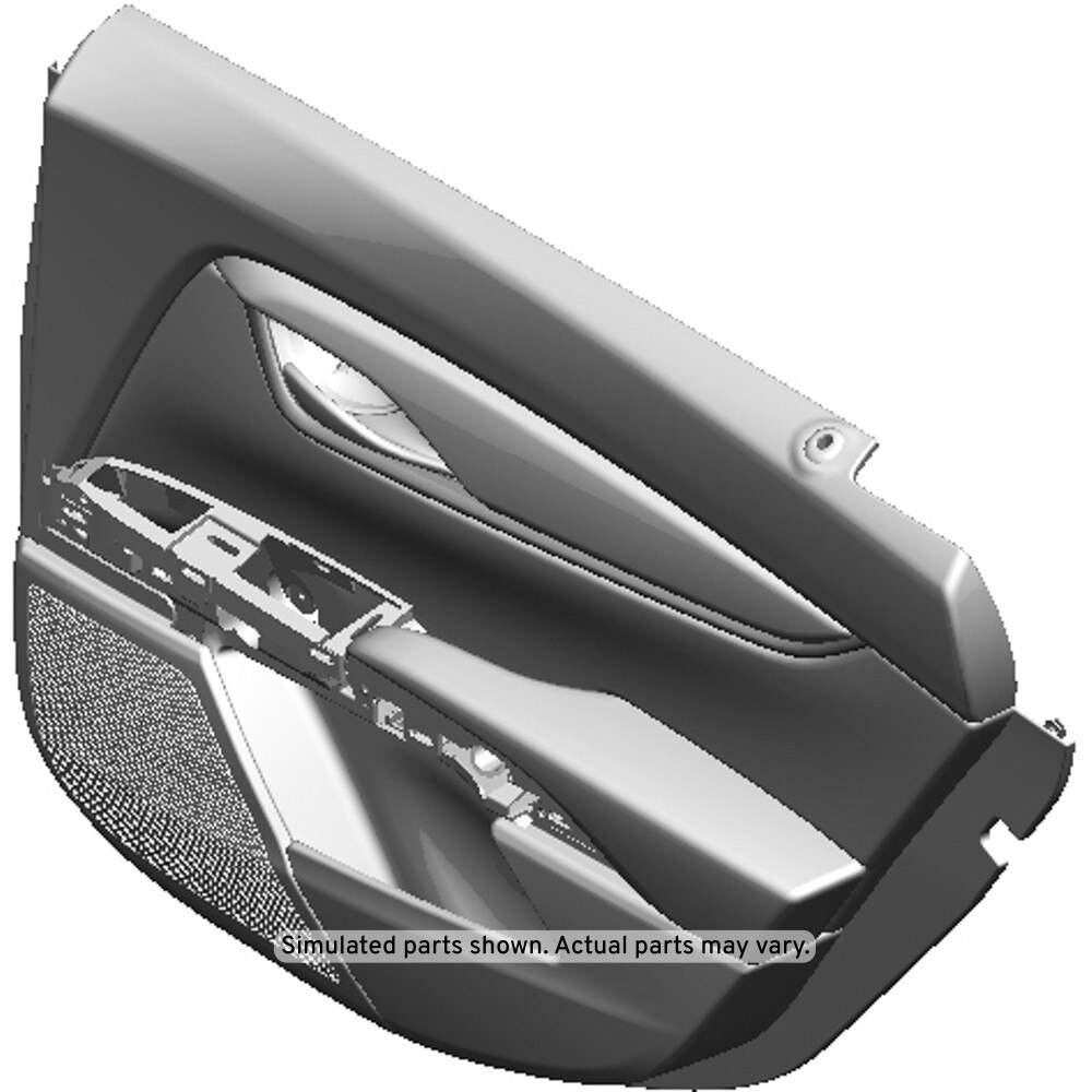GM Genuine Parts Shale Rear Passenger Side Door Trim
