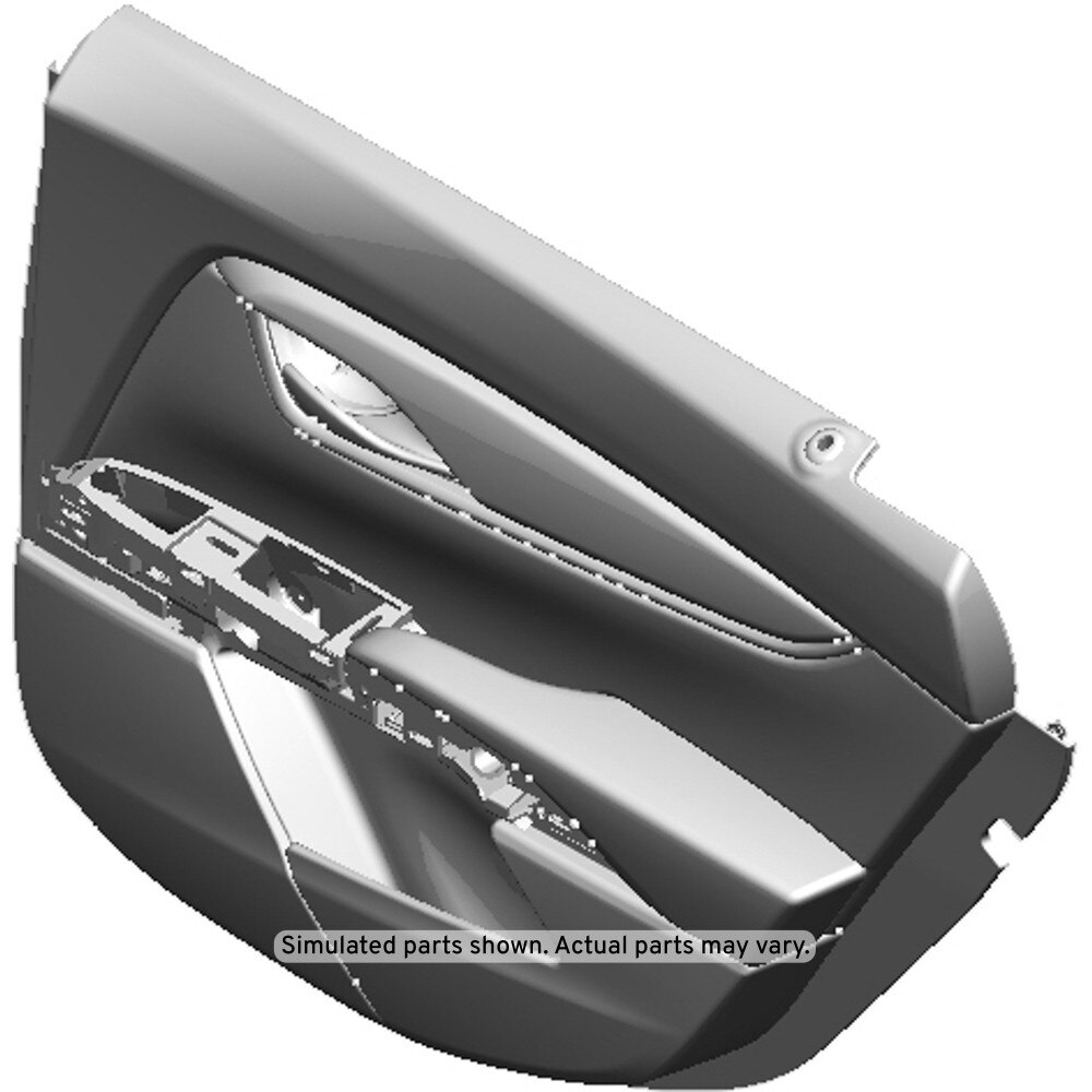 GM Genuine Parts Shale Rear Passenger Side Door Trim