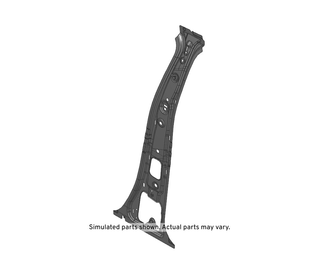 GM Genuine Parts Driver Side Center Pillar Inner Panel