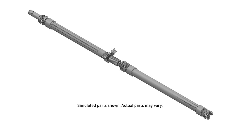 GM Genuine Parts Front and Rear Drive Shaft Assembly