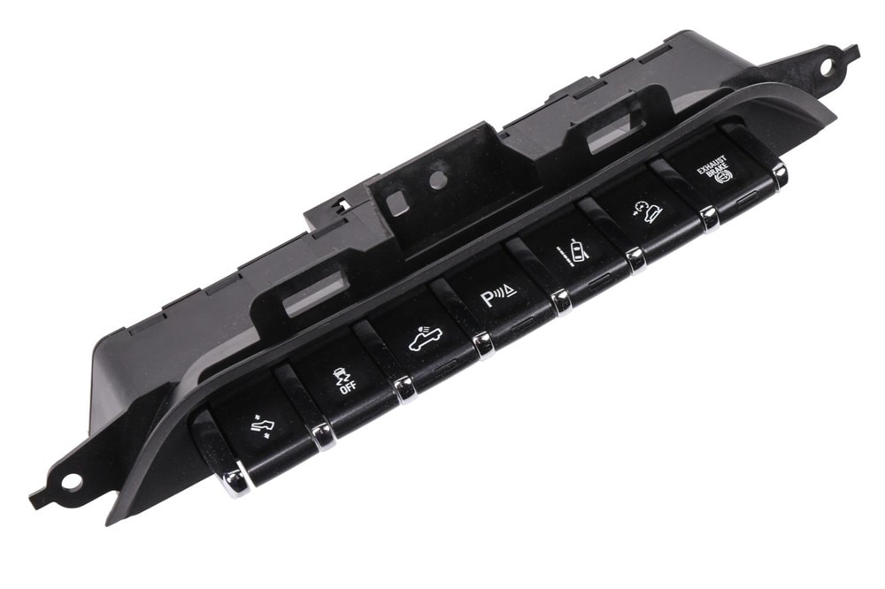 GM Genuine Parts Black Carbon Metallic Vehicle Stability Control System Switch