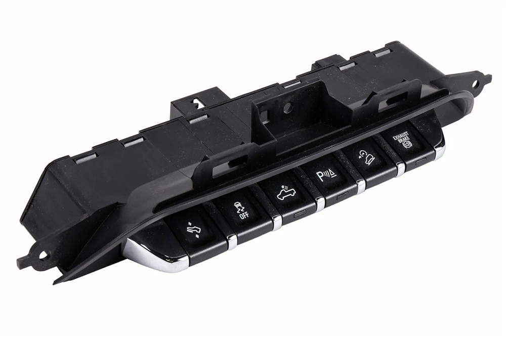 GM Genuine Parts Black Carbon Metallic Vehicle Stability Control System Switch