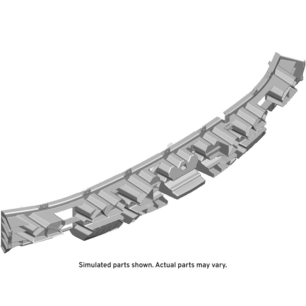 GM Genuine Parts Rear Bumper Fascia Energy Absorber