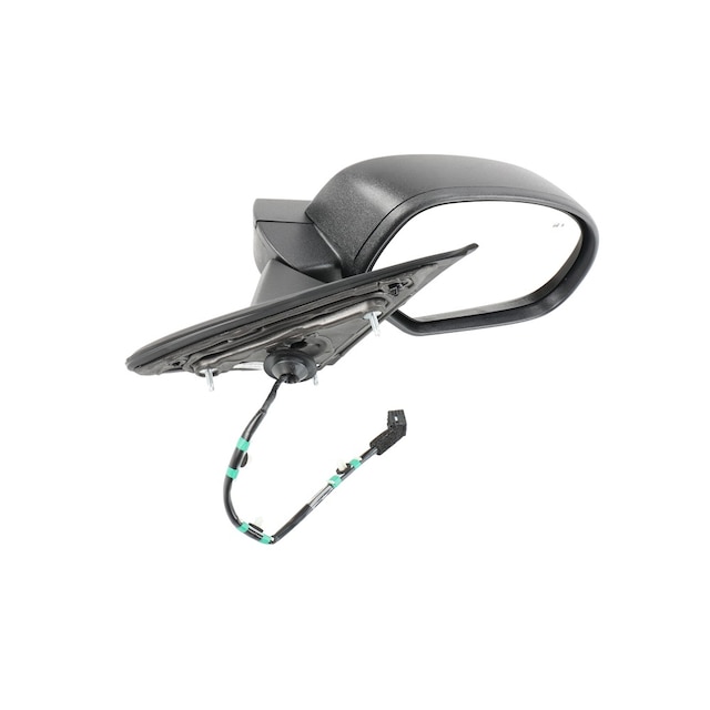 GM Genuine Parts Black Passenger Side Door Mirror