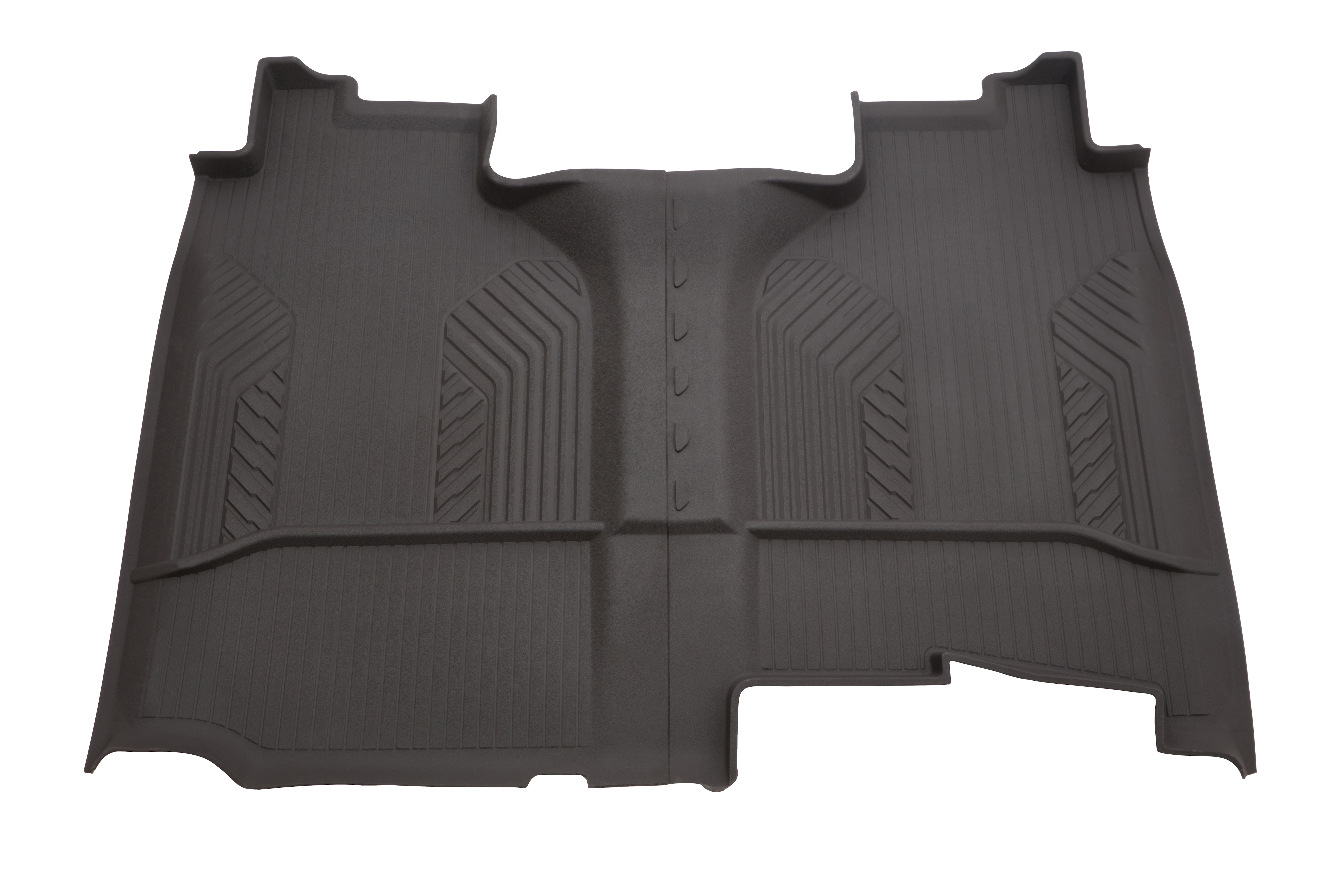 Crew Cab Second-Row Interlocking Premium All-Weather Floor Liner in Very Dark Atmosphere for Z71