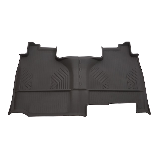 Double Cab Second-Row Interlocking Premium All-Weather Floor Liner in Very Dark Atmosphere for Z71