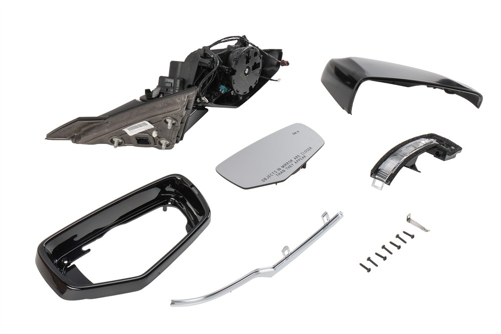 GM Genuine Parts Passenger Side Door Mirror Kit