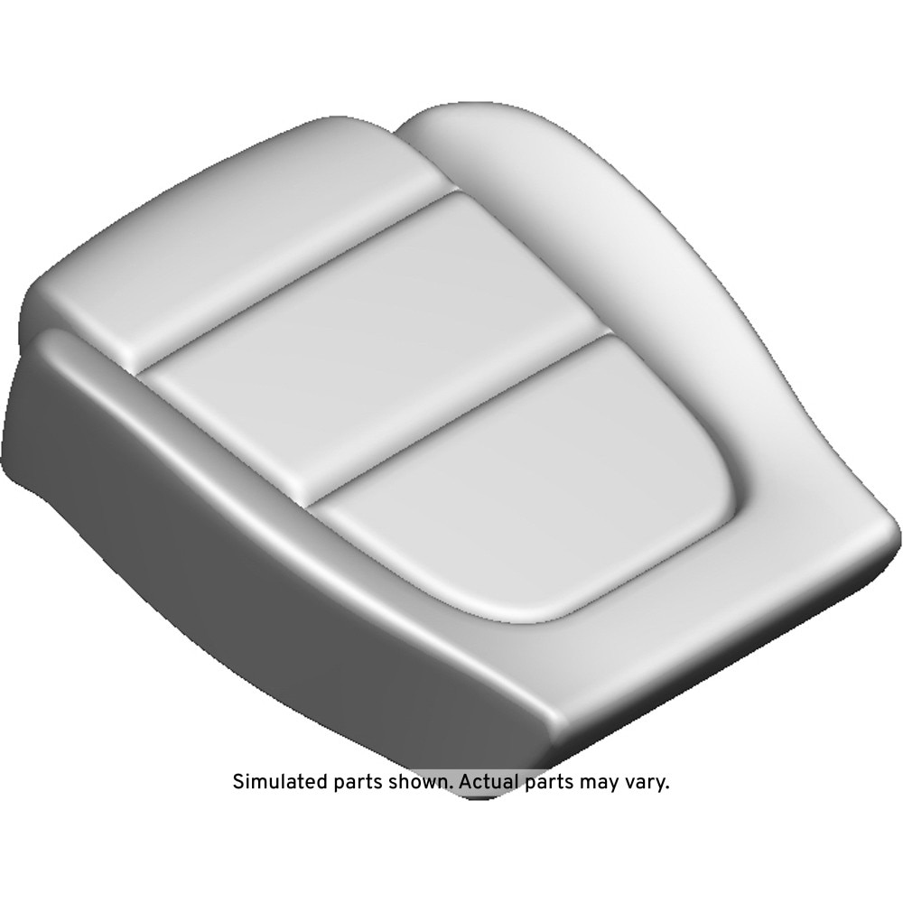 GM Genuine Parts Light Ash Gray Front Passenger Side Seat Cushion Cover