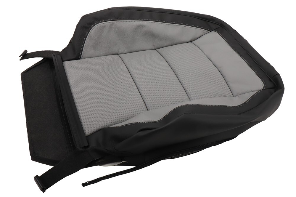 GM Genuine Parts Medium Ash Gray Front Passenger Side Seat Back Cover