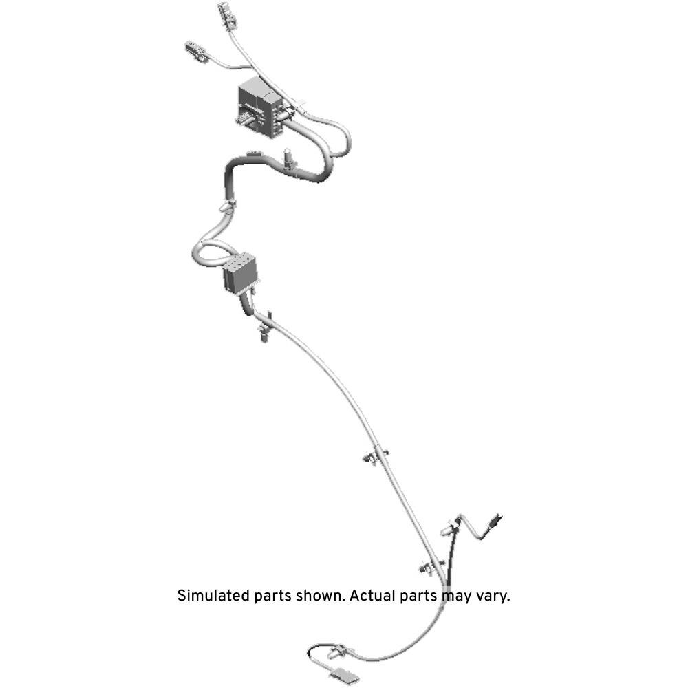 GM Genuine Parts Rear Passenger Side Door Lock Wiring Harness