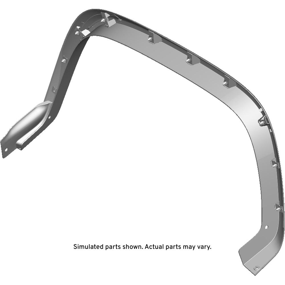 GM Genuine Parts Rear Passenger Side Wheel Opening Rear Molding