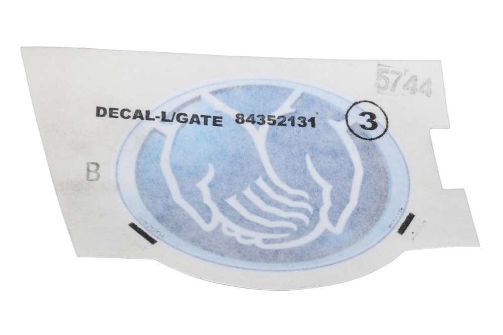 GM Genuine Parts Liftgate Lower Decal