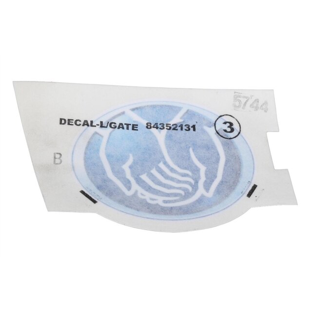 GM Genuine Parts Liftgate Lower Decal