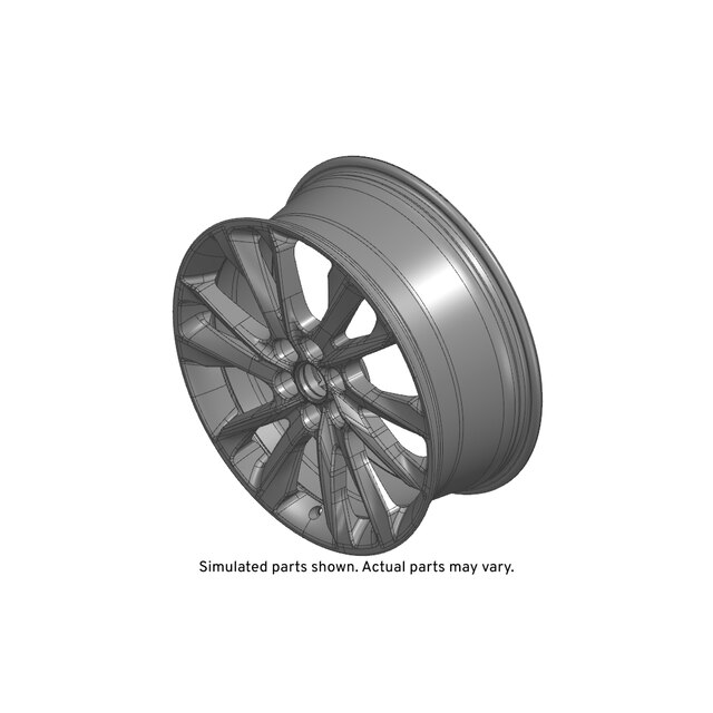 GM Genuine Parts 20x8.0in Aluminum Front and Rear Wheel
