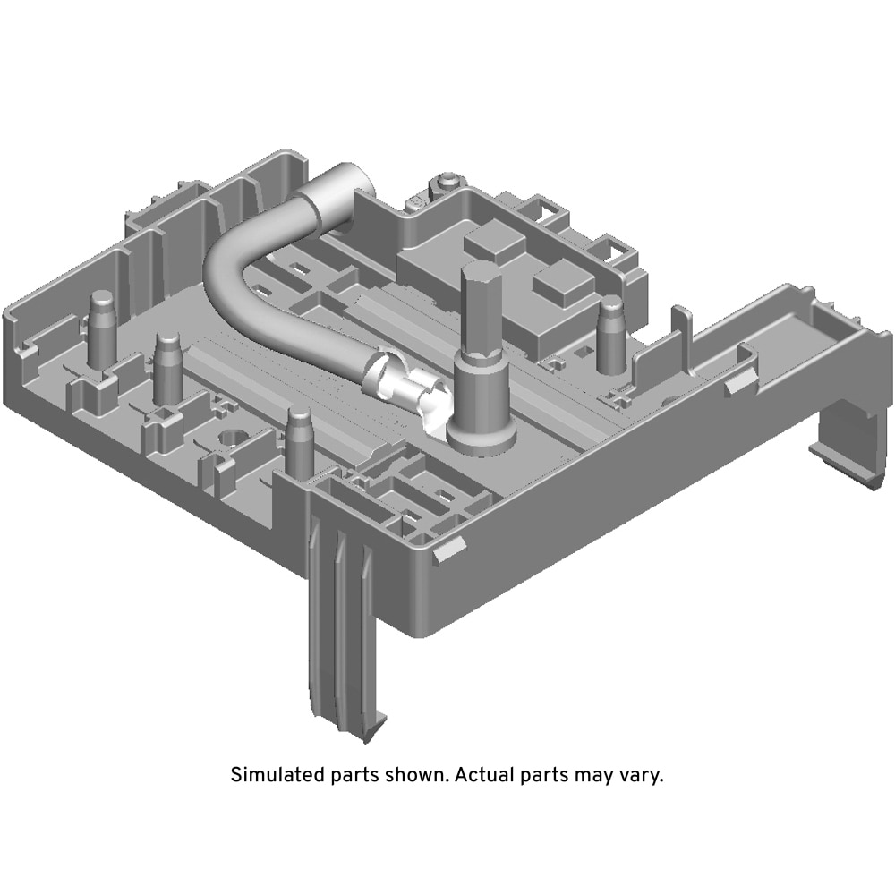 GMC GM Genuine Parts Battery Distribution Engine Compartment