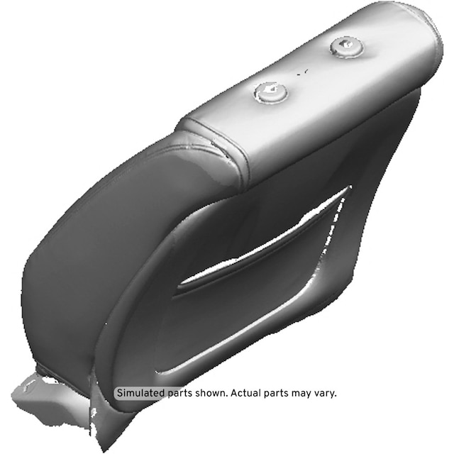GM Genuine Parts Jet Black Driver Seat Back Cover