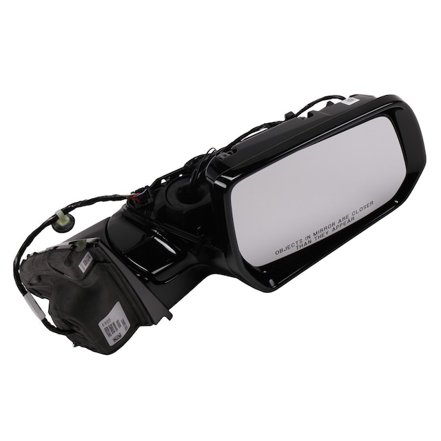GM Genuine Parts Black Passenger Side Outside Rearview Mirror