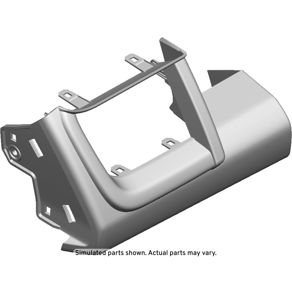 GM Genuine Parts Medium Ash Gray Driver Side Instrument Panel Trim Pad