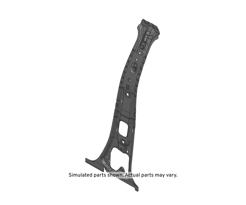 GM Genuine Parts Driver Side Center Pillar Inner Panel