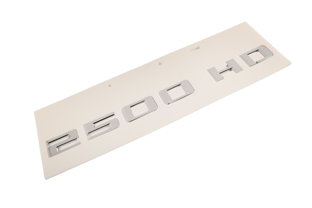 GM Genuine Parts Chrome Front Side Door Weight Class Name Plate