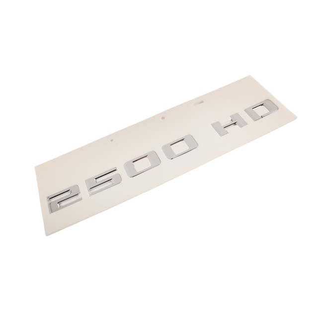 GM Genuine Parts Chrome Front Side Door Weight Class Name Plate