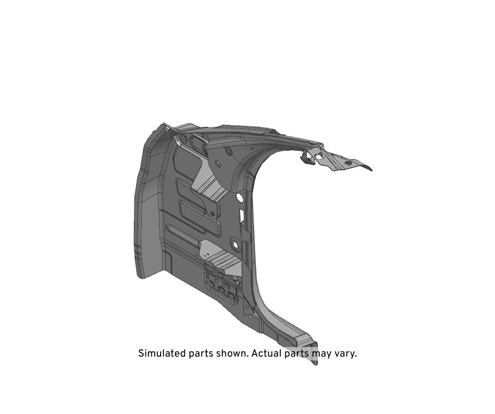 GM Genuine Parts Passenger Side Windshield Frame