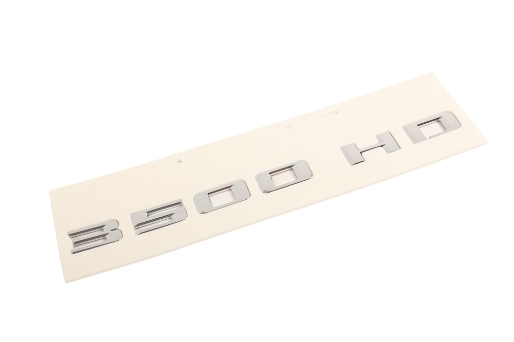 GM Genuine Parts Chrome Front Side Door Weight Class Name Plate
