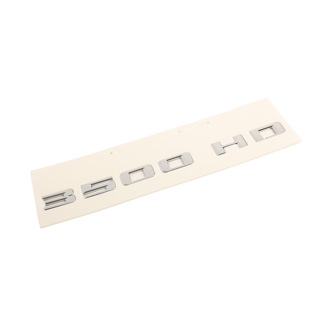 GM Genuine Parts Chrome Front Side Door Weight Class Name Plate