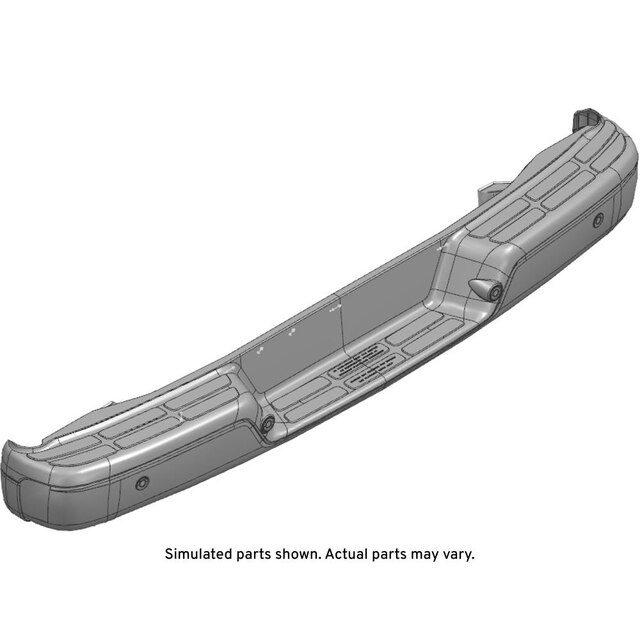 GM Genuine Parts Rear Bumper Impact Bar