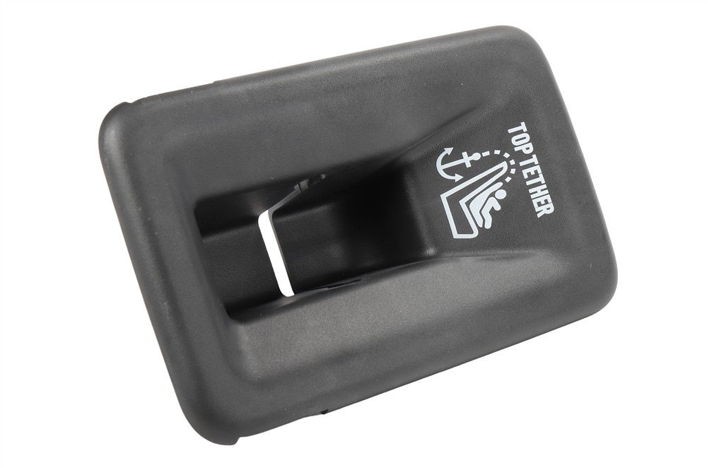 GM Genuine Parts Black Child Seat Top Strap Bracket Access Hole Bezel
