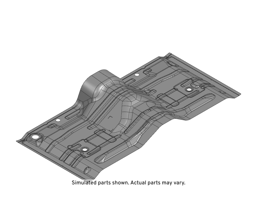 GM Genuine Parts Front Floor Panel