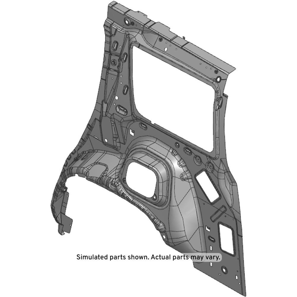 GM Genuine Parts Driver Side Quarter Inner Panel
