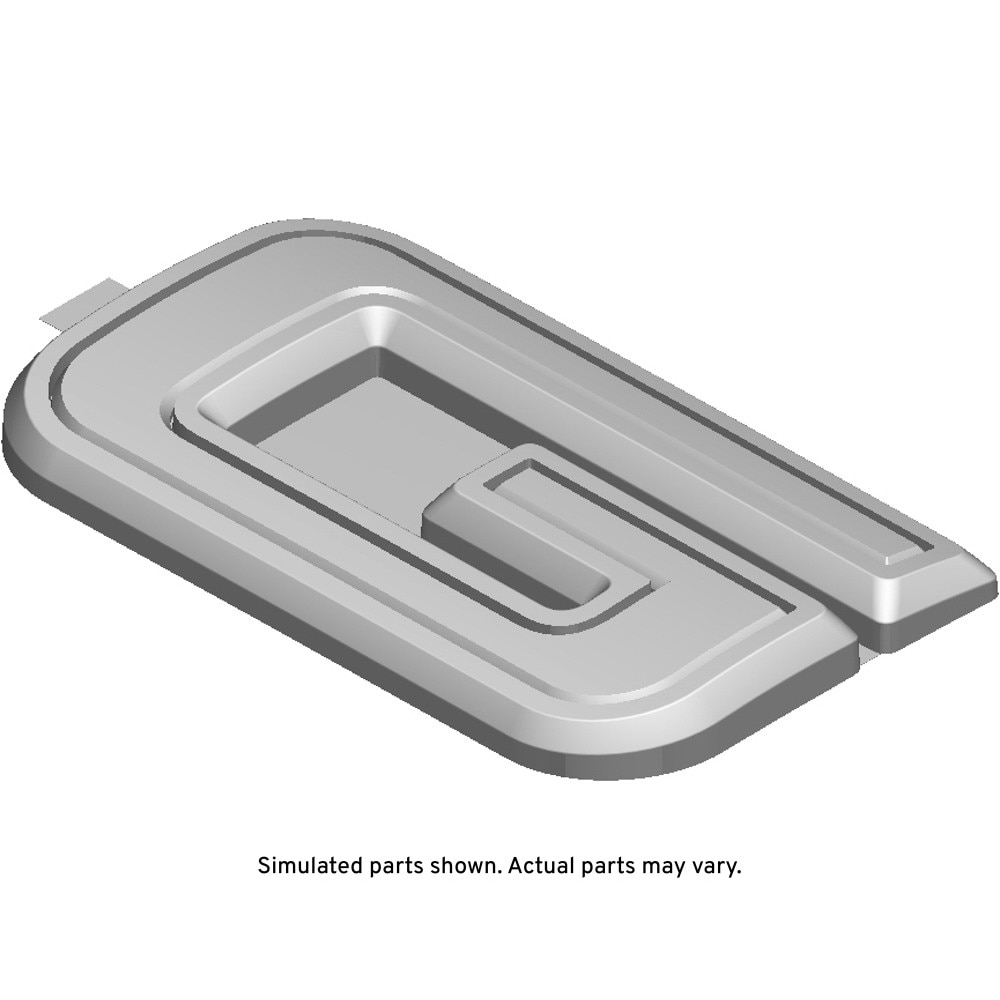 GM Genuine Parts Vader Chrome C Tailgate Letter
