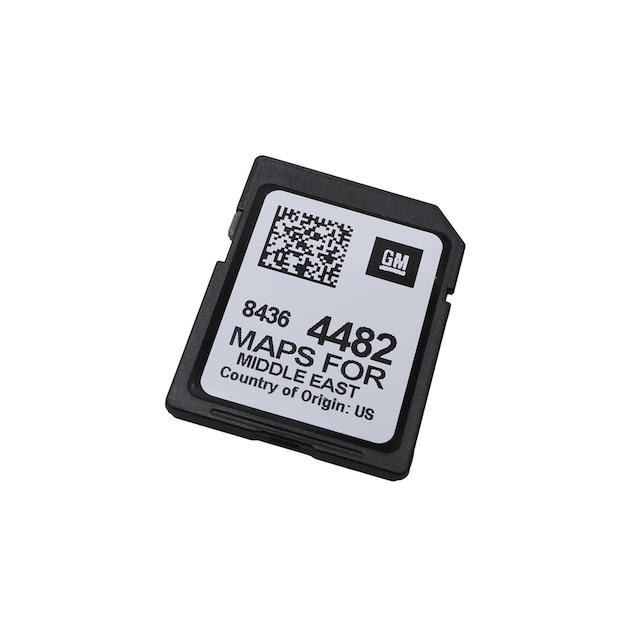 GM Genuine Parts Navigation Data Card